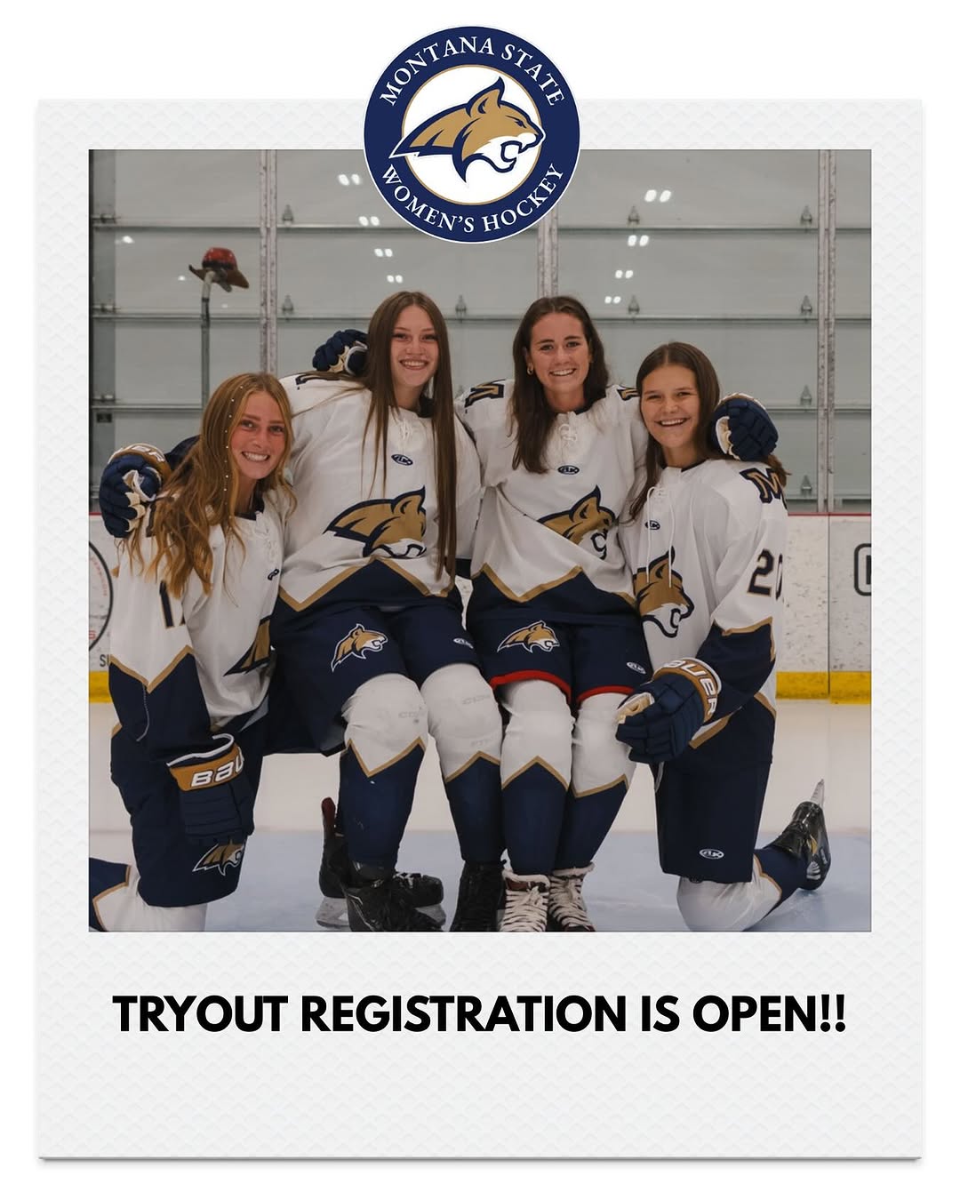 Bobcats, tryouts are coming up NEXT WEEK!