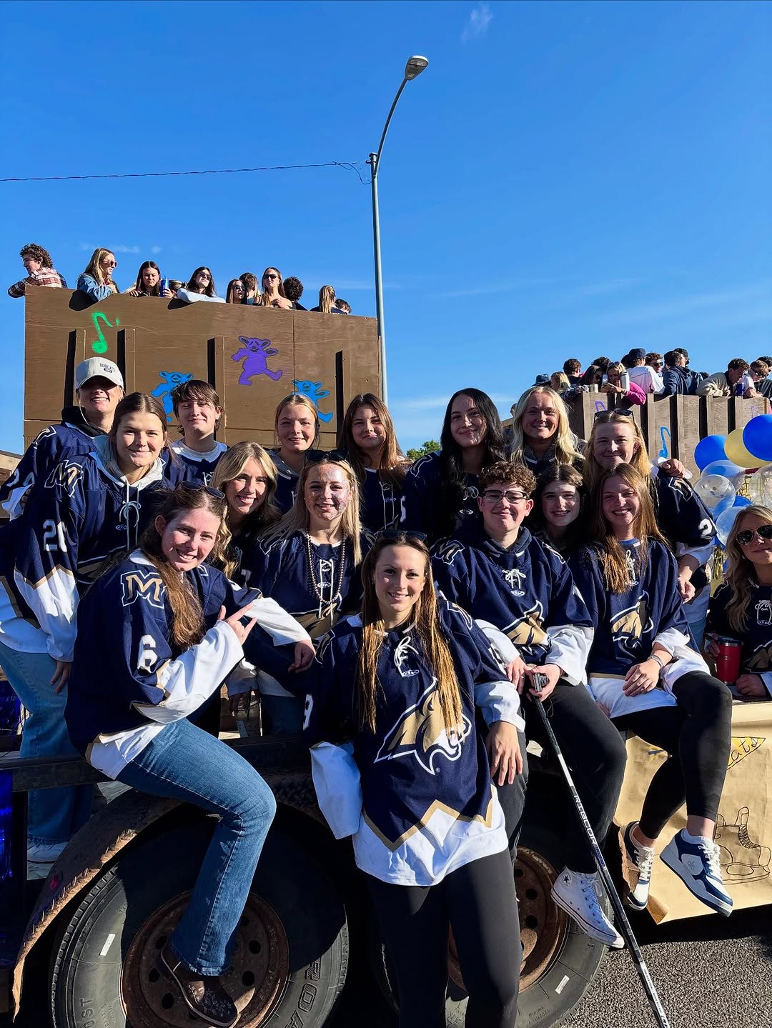 Rolling through the 2025 Homecoming Parade in style!