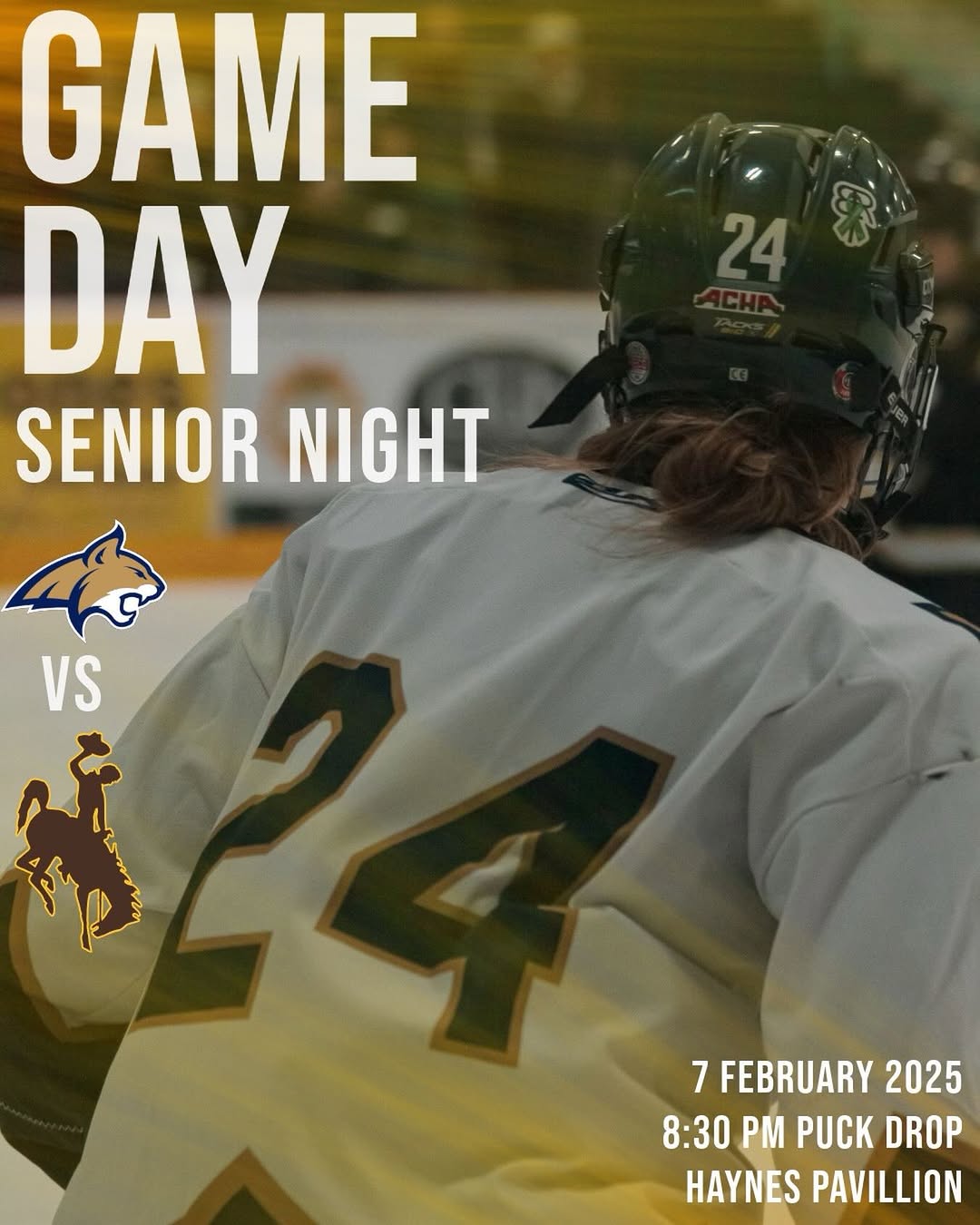 HOME GAME & SENIOR NIGHT ALERT